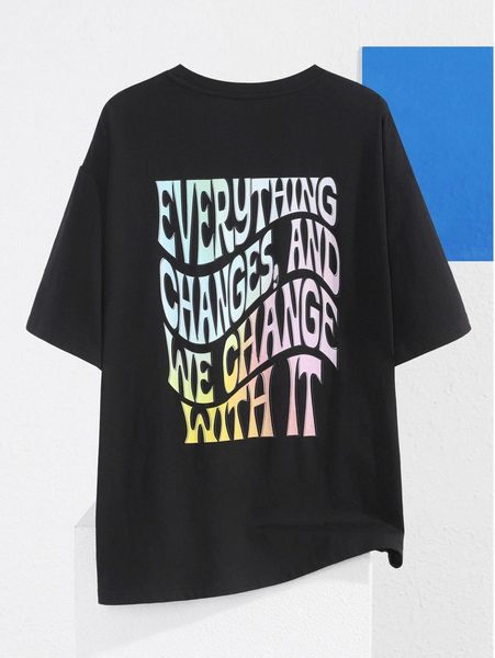 

x alexandra five slogan graphic drop shoulder tee e6om#, White