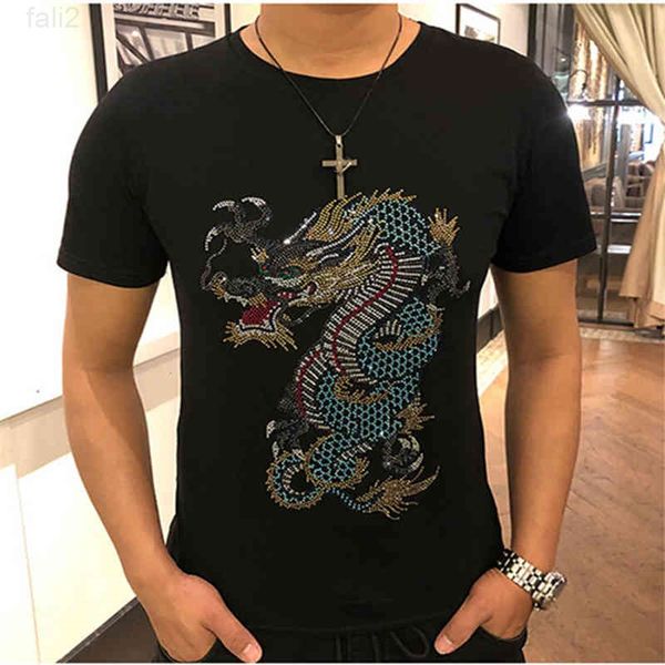 

shirts t dragon diamonds t-shirt designer tees fashion luxurious design tshir, White;black