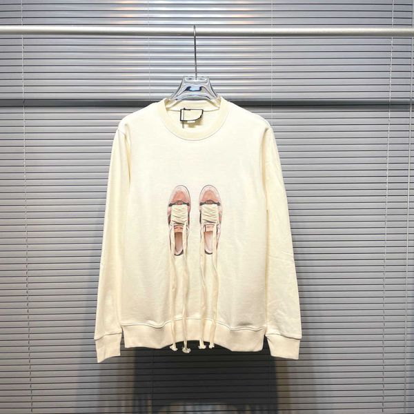 

new aop jacquard letter knitted sweater in autumn / winter 2022acquard knitting machine e custom jnlarged detail crew neck cotw2yess, White;black