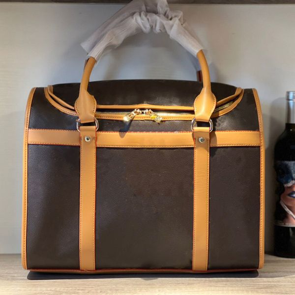 

designer pet luxury dog tote bag carrier plush carpet ventilation net practical classic dog travel outdoor cat pte case totes bags z2fe#