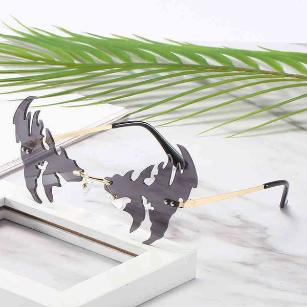 

women sunglasses luxury brand designer 2022 glass women's fashion men's net red personality color sunglass vintage sun glasses for, White;black