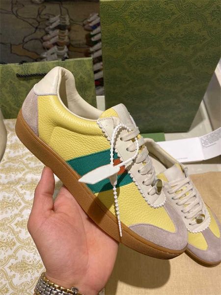 

2021 designer sneakers canvas shoes high low mens sneaker technical leather women casual bee luxurys trainers ueauipn size35-41, Black