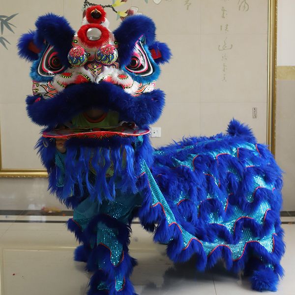 

mascot doll costume lion dance north lion dance australia wool performance props foshan traditional craftsmanship lion dance head buddha cos, Red;yellow