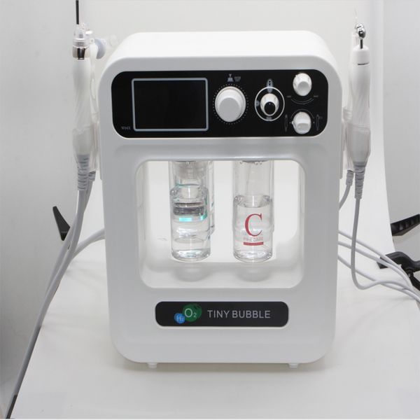 

hydra water pen exfoliate scrubber aqua peel oxygen jet rf oxygen machine blackhead removal device pore cleaner repair skin w04x, Black;white