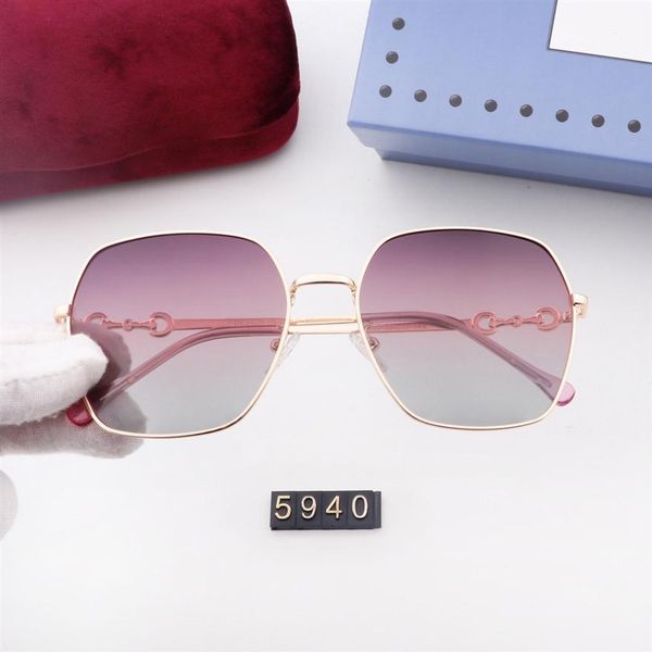 

1pcs designer brand new classic pilot sunglasses fashion women sun glasses uv400 gold frame green mirror 58mm lens with box275o, White;black