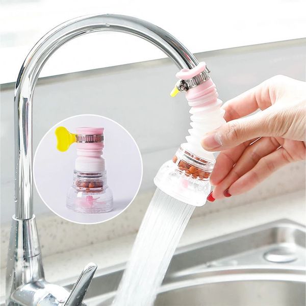 Universal 360 Rotation Wasserhahn Bubbler Schwenk Wasser Sparen Economizer Kopf Dusche Küche Wasserhahn Düse Adapter Waschbecken Zubehör