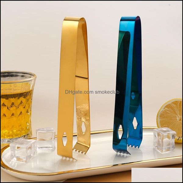 Forchette con clip in acciaio inossidabile Secchiello per il ghiaccio antiscivolo El Asciugamano Zolletta di zucchero Cucina Sala da pranzo Bar Llb14261 Drop Delivery 2021 Posate Cucina Home G