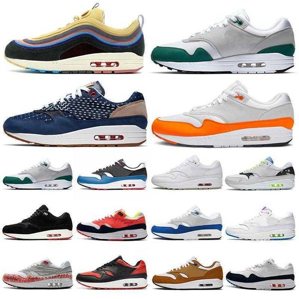 

og running shoes 87 wabi sabi blueprint nh treeline la ville lumiere concepts far out heavy denim olive canvas sneakers patta max 1 noise, Black