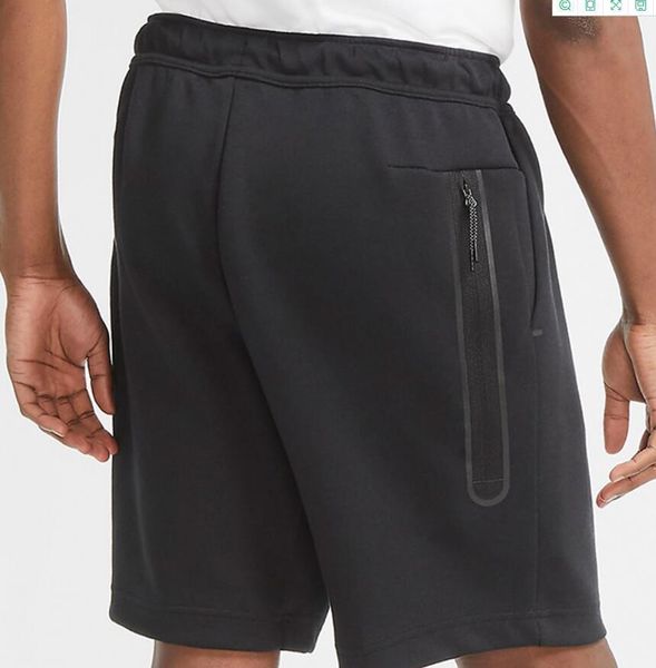 

men's pants tech fleece men's shorts reflective zip sweatpants cu4504 s-xxl, Black
