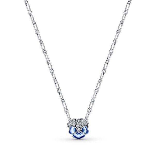 

2022 new fashion 100% 925 sterling silver 390770c01 charm pendant necklaces women necklaces wholesale jewelry gifts