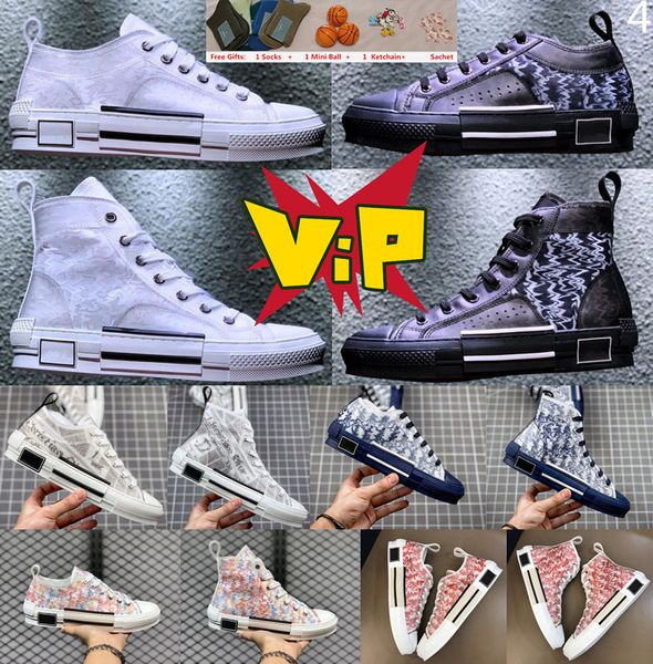 

men womens b23 oblique technology walk n casual shoes outdoor luxury designers canvas sneaker fashion platform flat breathable trainers snea, Black