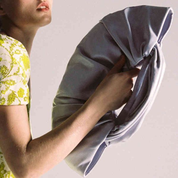 

designer ruched women handbag luxury soft pu leather lady hand bags green elegant female purses large tote bag 220705