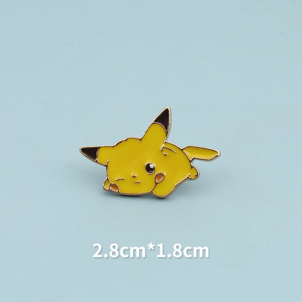 

cute anime movies games hard enamel pins collect metal cartoon brooch backpack hat bag collar lapel badges women fashion jewelry s6065, Blue