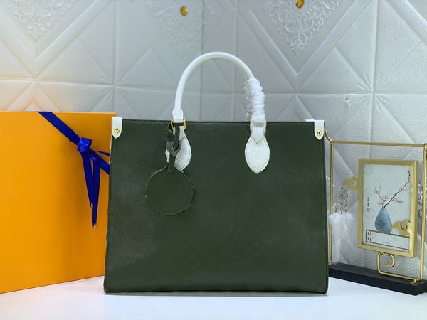 

Designer Handbags Women handle Shoulder Bag Classic leather green cream black Totes wallet luxurys Lady Outdoor Big Capacity Shopping Tote cross body