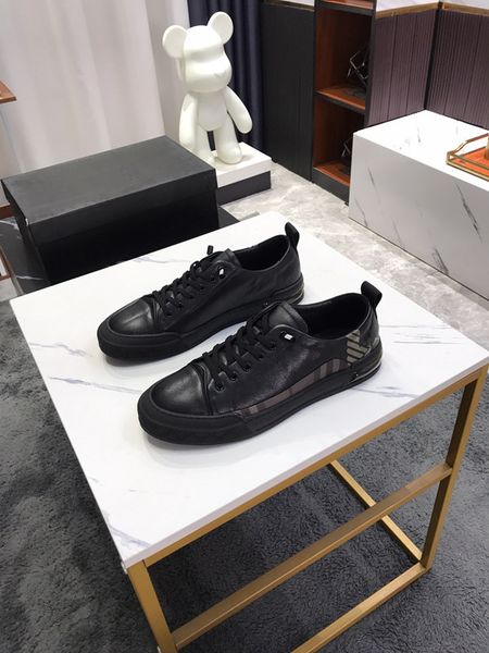 

sandals men's casual skateboard shoes sneakers coach tennis 0409, Black