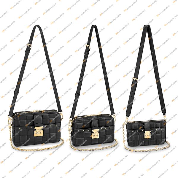 Женская мода Повседневная дизайнерская сумка через плечо Сумка-мессенджер ТОП-зеркало Качество 3 размера M59114 M59046 M59116 M59118 M59115 M59111 M59048 Сумка-кошелек