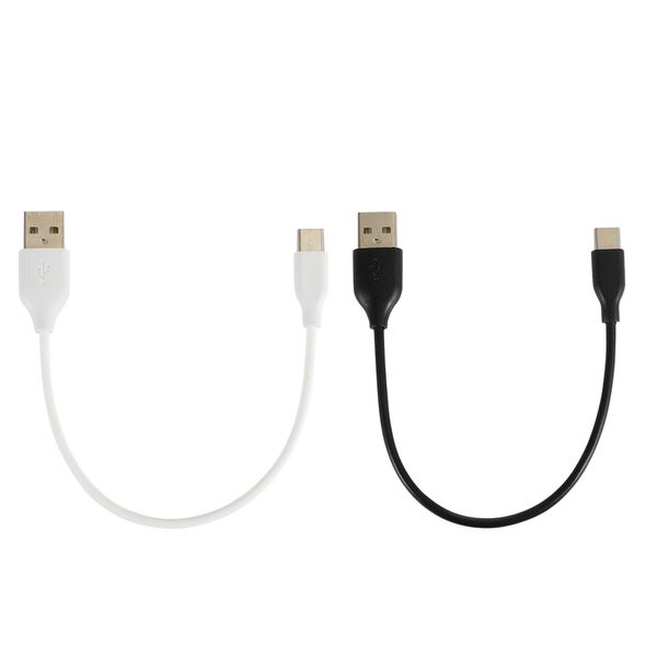 20cm 2a Cabo USB White Type C Adequado para Huawei celular Tipo-C Fast Charge Data Line