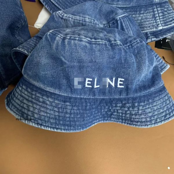 

celina designer ball caps baseball saijia 2022 spring and summer new wash jeans versatile trend fisherman hat sun visor, Blue;gray