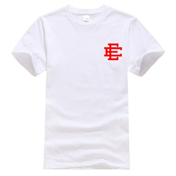 

eric emanuel classic t shirts fashion mens ee basic t-shirts cotton woman short sleeve hip hop sports tees fitness gym brand clothing men t, White;black