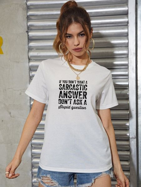 

slogan graphic tee n80q#, White