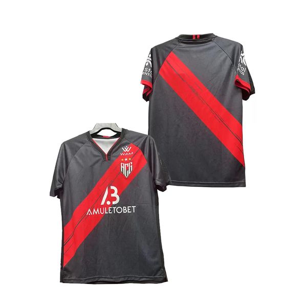 

goianiense 22 23 thai quality customied soccer jerseys shirt yakuda local online store discount football wear, Black;yellow