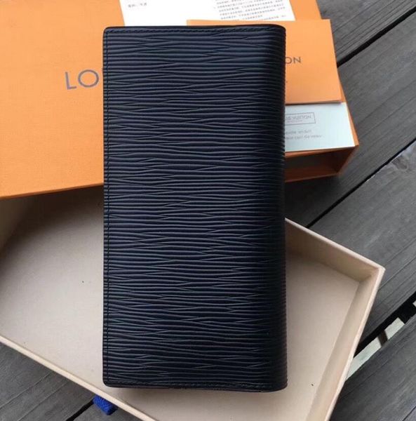 

designer water ripple long wallets cross pattern suit clip multi-card card holder clutch bags brand womens wallet lager-capacity mens coin p, Red;black
