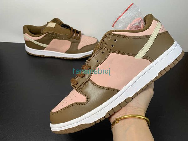 

shoes skateboard duks low pro cherry dark khaki/shy pink-vanilla outdoor running sports fast, White;red