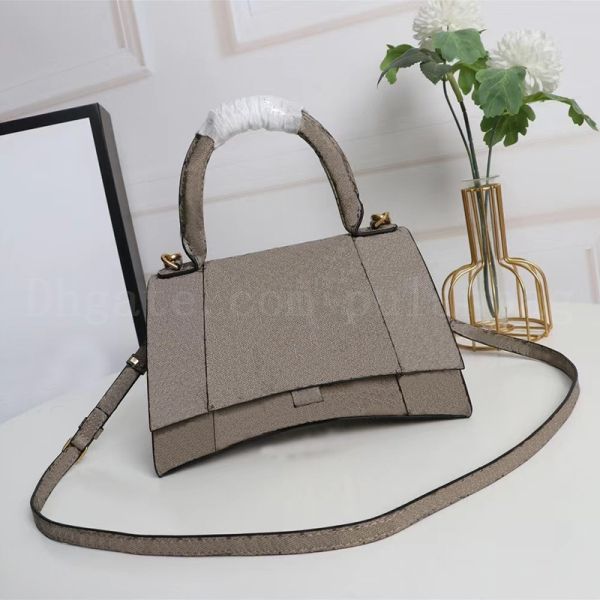 Kadın tasarımcısı marka ortak adı çantalar çanta timsahı kabartmalı deri küçük orta kollu çanta klasik metal logo crossbody omuz çantası çanta tote