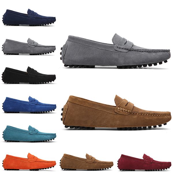 

new designer loafers casual shoes men des chaussures dresses sneakers vintage triple black green red blue mens sneakers walking jogging 38-4