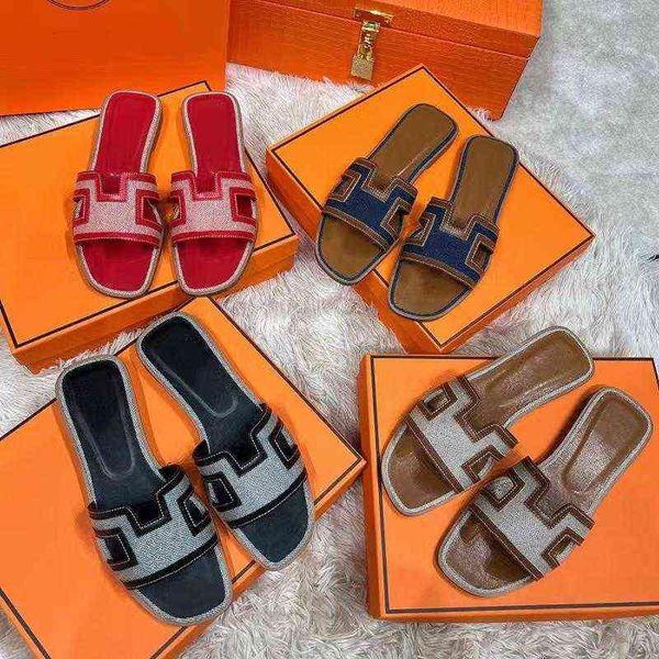 

discount designers sandals luxury oran slippers brand slides genuine leather flip flops women shoes sneakers trainer boots dustbag, Black