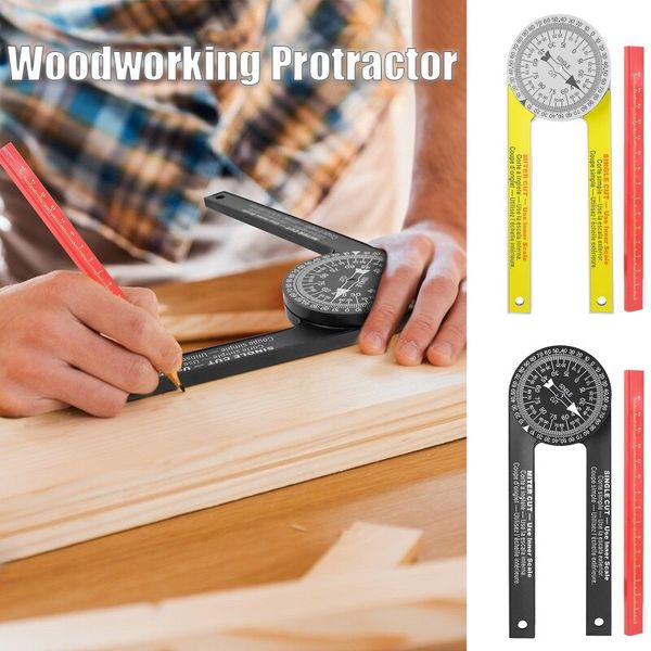 MITRE SAW SAW Protractor Woodworking Enger Finder ABS Измеритель правителей