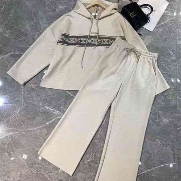 

2022 new special offer model autumn urban pants women's dress printing and dyeing versatile ordering fashion casual suit, White