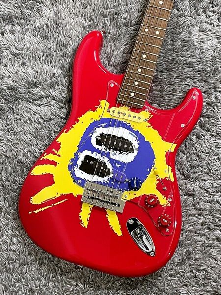 

anniversary screamadelica st custom graphic #gg8p6 electric guitar