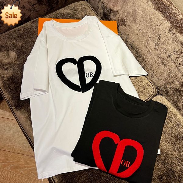 

2022c factory direct sale trendy brand men's t-shirts women's color t-shirt, White;black