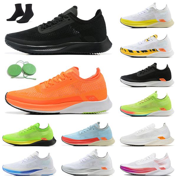 

breathable zoomx streakfly running shoes men trainers runners sneakers white black flash crimson pn dust neon proto sports gradient barely v
