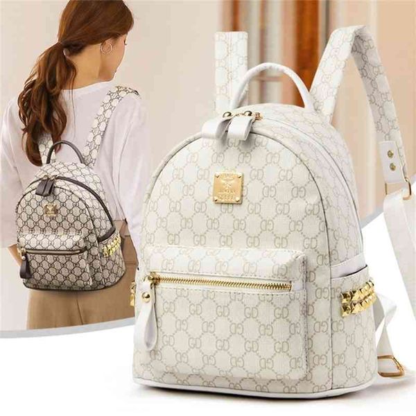 

purse new backpack street schoolbag women's bag