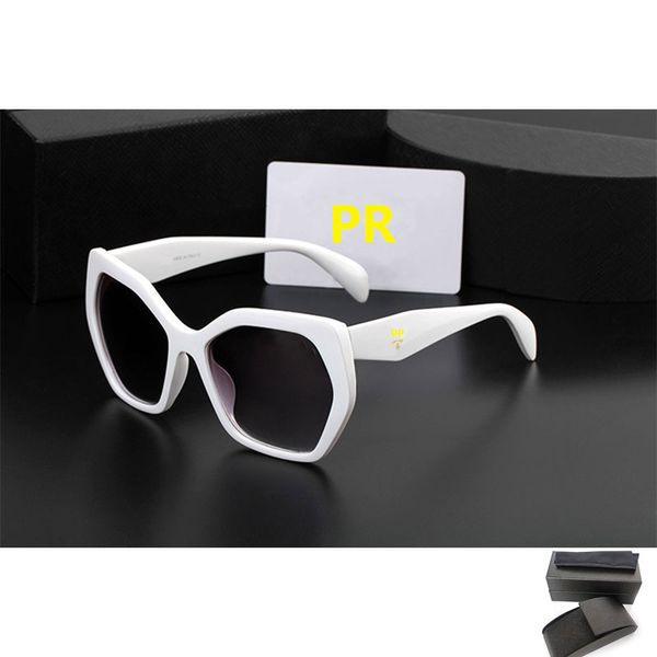 

hwomans sunglasses luxury mens sun glasses uv protection men designer eyeglass gradient metal hinge fashion women spectacles with original b, White;black