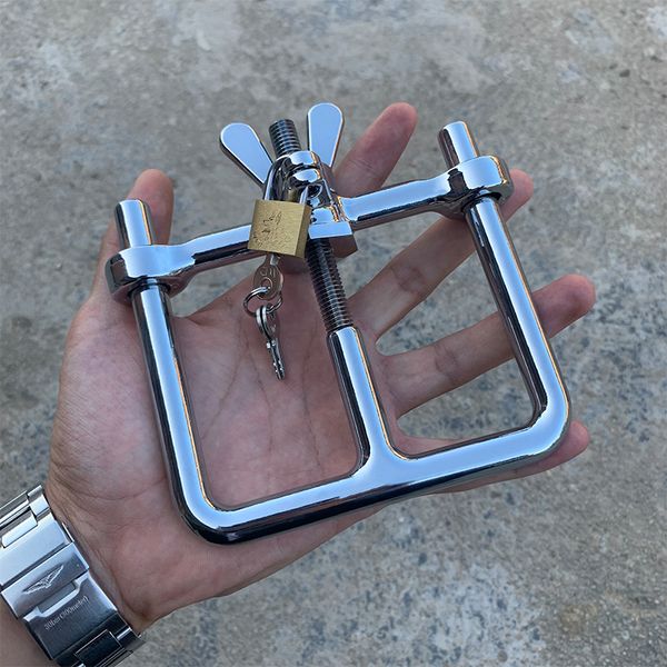 

new arrival adjustable sm real handcuffs metal bondage toys products for adults couples slave games restraint fetish cosplay