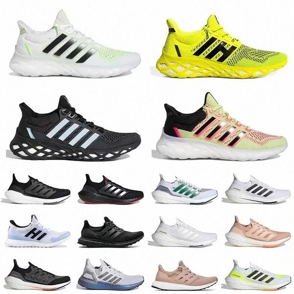 

boots 2022 dna web 20 21 mens running shoes triple black pulse aqua ub 3.0 4.0 white bred solar yellow grey blue green men women designer sp