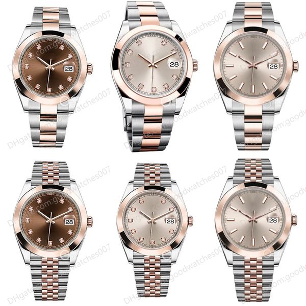

6 models 4a bp factory watch 2813 sports automatic mechanical wrist watch m126301 watchs 41mm brown dial champagne men's diamond watche, Slivery;brown