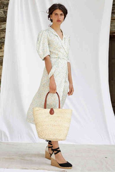 

casual dresses legal system rouj home spring summer french floral small lapel lace up lantern sleeve dress, Black;gray