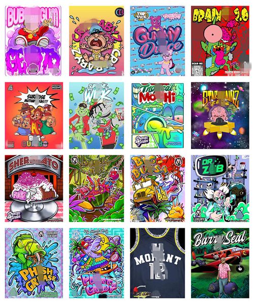 

the new 3.5g cook mylar bag smell proof zipper package for candy dry herb flower