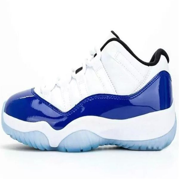 

2022 jumpman 11 low basketball shoes 11s bright blue citrus 25th bred space jam concord mens trainers womens sports size 5.5 6.5 7317m
