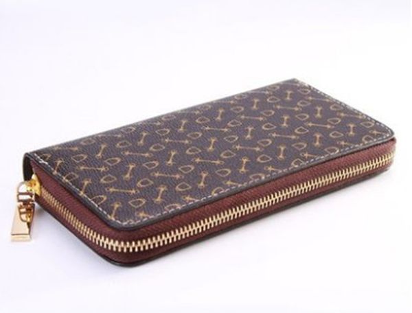 

4 colors real leather wholesale retail zippy wallet mens and womens wallets purse card holders with box, Red;black