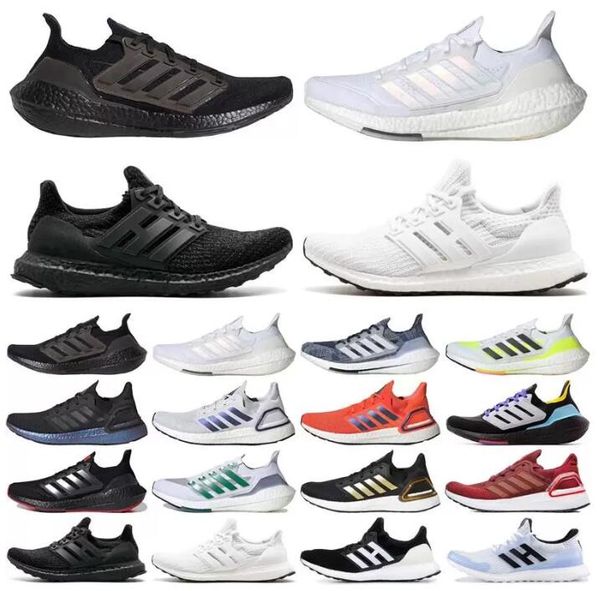 

2022 ultraboosts 20 ub 6.0 men running shoes ultra core triple black white solar yellow blue gold metallic tech indigo purple 2021 dash grey