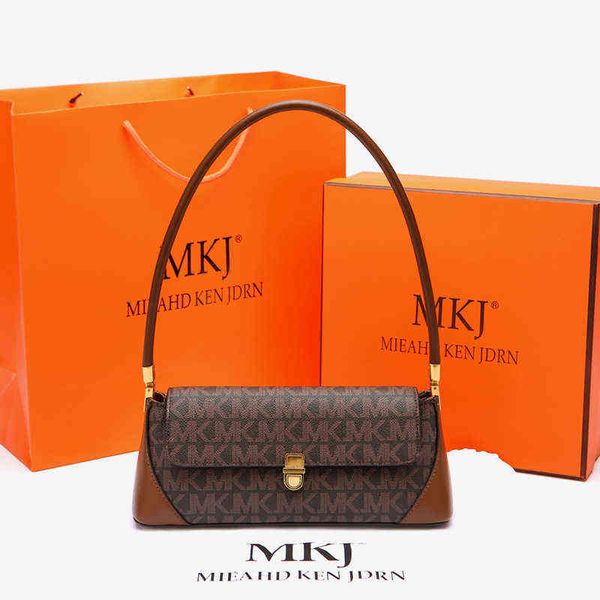 

bag mkj women's bag 2022 fashion stick versatile hand one shoulder