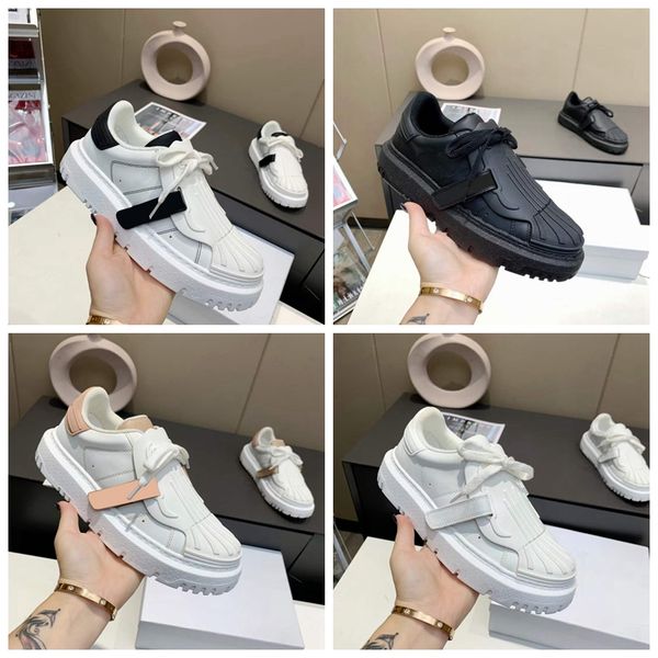 

retro designer sneakers shell head calfskin and rubber shoes men women shoes black luxury designers sneaker chaussures quaity newest