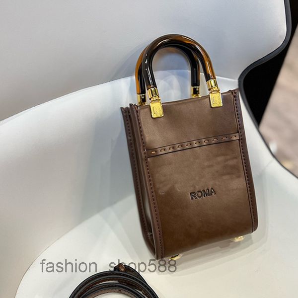 Модная сумка для телефона, мини-музыкальные сумки, женская сумка из натуральной кожи, кошелек с янтарной ручкой