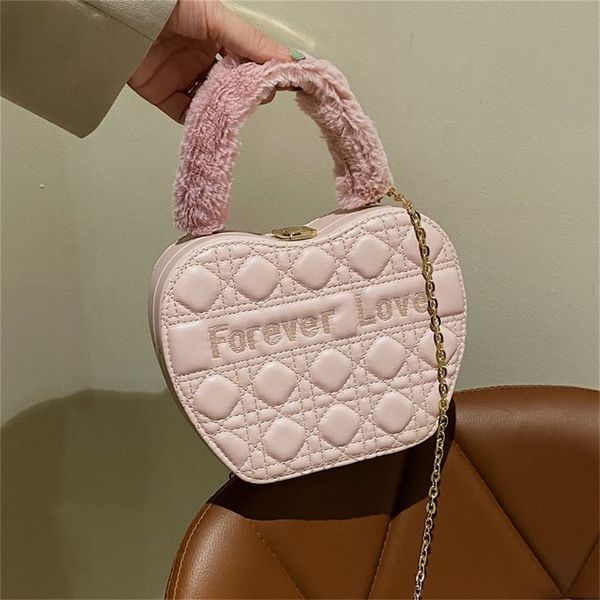 

popular autumn and winter small female lingge wool fashion chain single messenger box 55% off holesale store