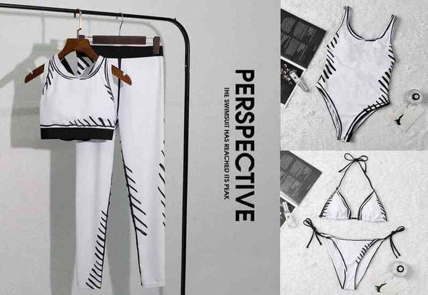 

wholesale new bikini womens designe swimsuit there are three types of swimwear bikinis for women shitpping, White;black